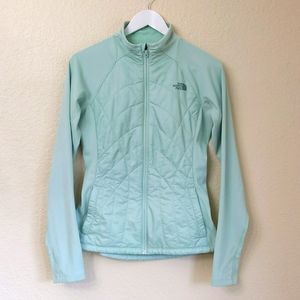 North Face Mash Up Quilted Zip Up Athletic Jacket S